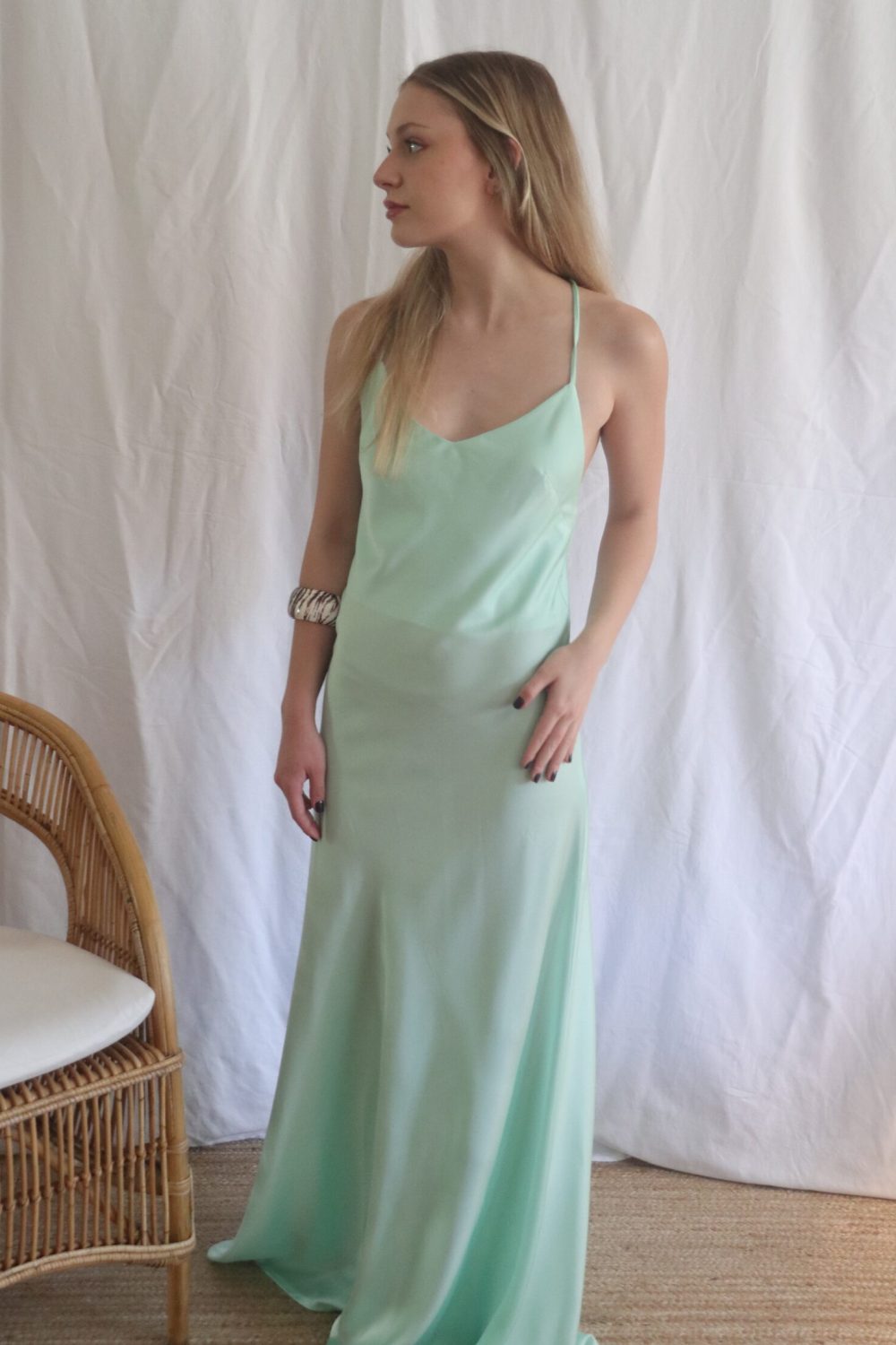 Vestido Marrakech Verde Menta