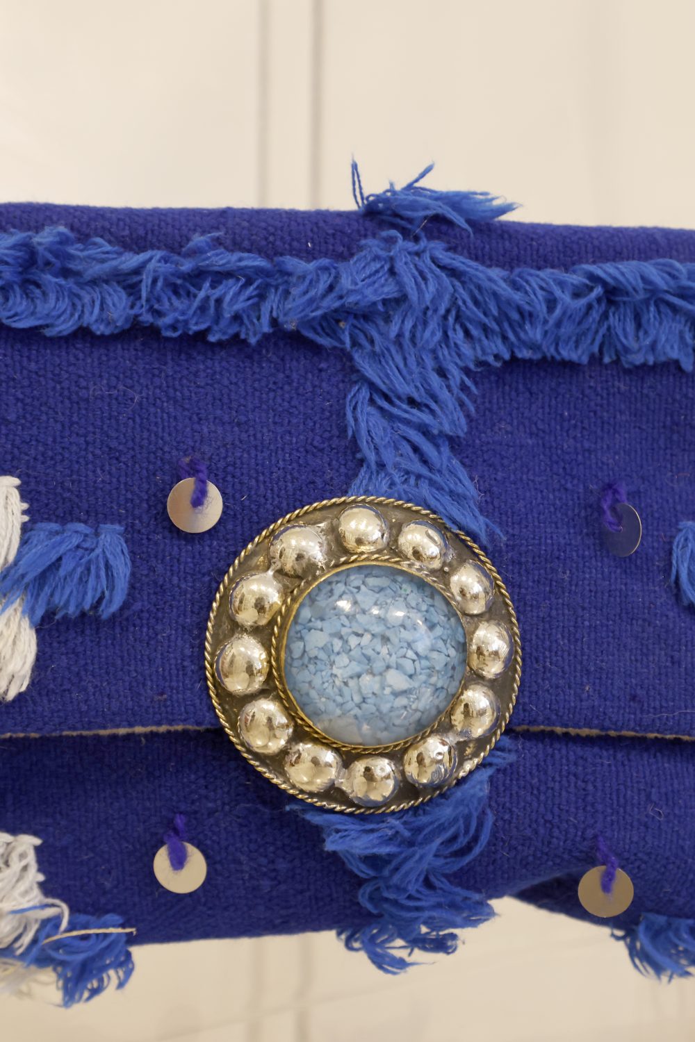 Kilim azules 19 x 27 cm